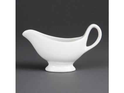 Olympia Whiteware omáčka loď 21,5 cl (6 kusov)