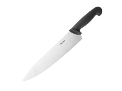 Kuchársky nôž Hygiplas 25,5 cm čierny