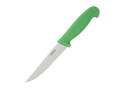 Hygiplas zúbkovaný nôž na zeleninu 10 cm zelený