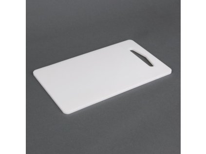 Hygiplas LDPE doska na krájanie biela 6 (V) x 150 (Š) x 250 (H) mm