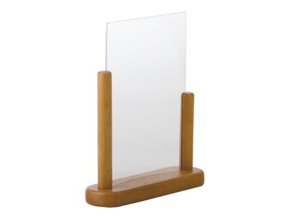 Teakový držiak na jedálny lístok Securit A5