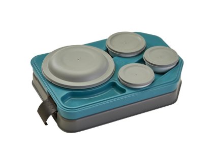 Cambro Tablotherm Izolovaný podnos s porcelánovým riadom 37 x 53 x 10,5 cm