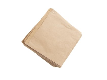 Fiesta Recyklovateľné hnedé papierové tašky malé (1000 kusov)