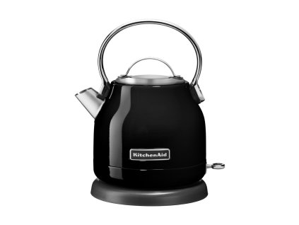 KitchenAid klasická kanvica čierna 1,25L 5KEK1222BOB
