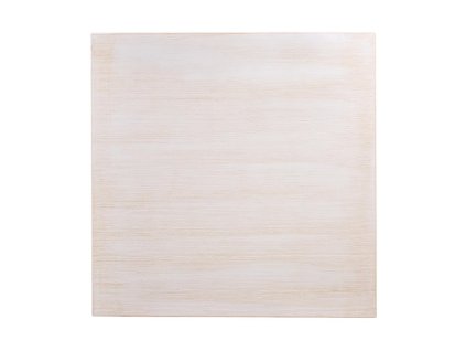 Bolero predvŕtaná štvorcová stolová doska vintage biela 700mm
