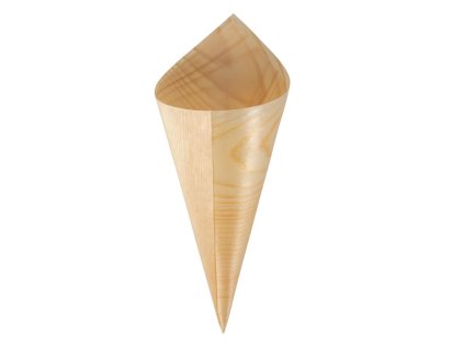 Fiesta Kompostovateľné drevené kužele 75 mm (100 kusov)