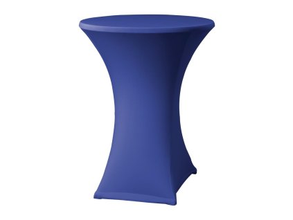 Samba naťahovací stojaci poťah na stôl modrý D2