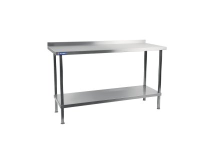 Nerezový nástenný stôl Holmes so zdvihom 1200 mm