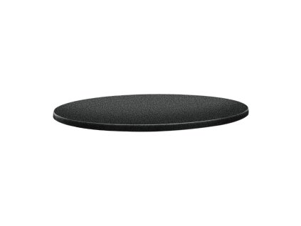 Okrúhla stolová doska Topalit Classic Line antracitová 70cm