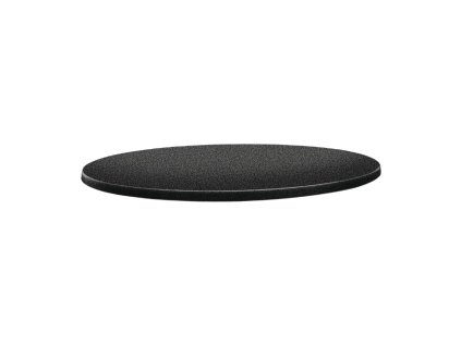 Okrúhla stolová doska Topalit Classic Line antracitová 80cm