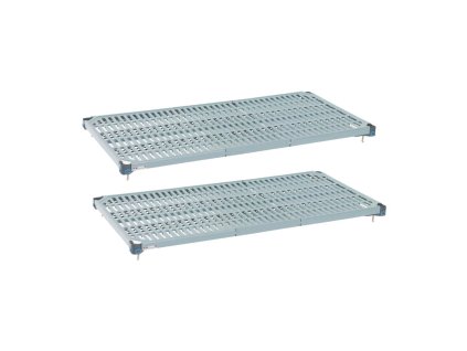 Poličky Metro Max Q pre 46 cm hlboký regál 122 cm (2 kusy)
