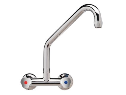 Gastro M odolná dvojbloková batéria s otočnými gombíkmi a vysokým výtokom 30 cm