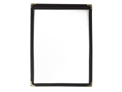 Držiak na menu Olympia American Style A5 black single