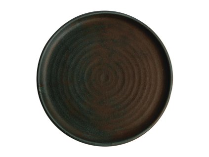 Olympia plátenné okrúhle taniere s úzkym okrajom zelené 26,5 cm (6 kusov)