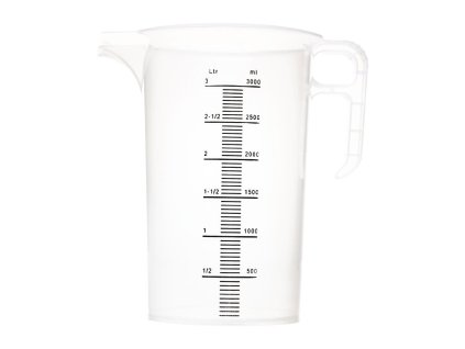 Polypropylénová odmerka 3L