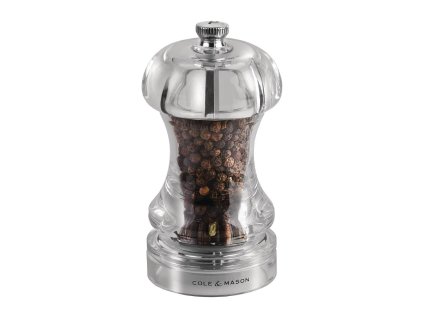 Cole & Mason Capstan mlynček na korenie akryl 11,5 cm