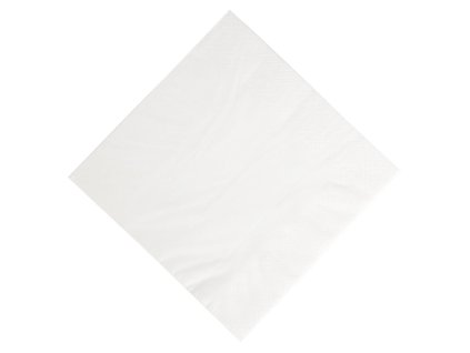 Duni večerné obrúsky kompostovateľné biele 40 cm (1000 kusov)