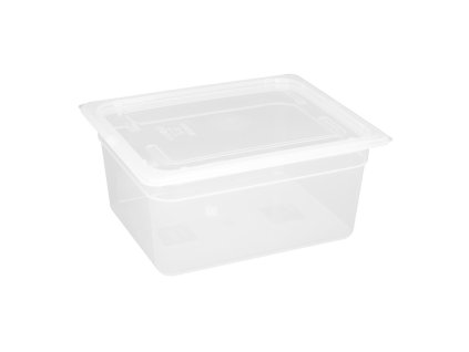 Vogue polypropylénová nádoba GN 1/2 s vekom 15 cm (4 kusy)