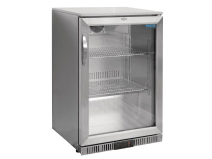 Polar G-series barové chladenie s krídlovými dverami z nerezovej ocele 138L