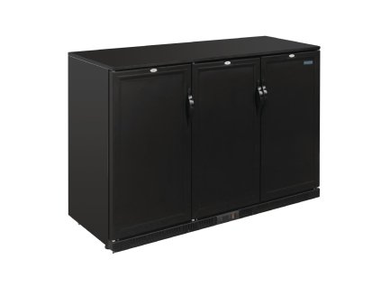 Polar G-series 900mm barové chladenie trojdverové 330L čierne