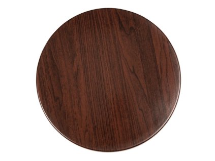 Stolová doska Bolero 80 cm okrúhla tmavo hnedá