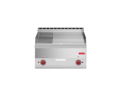 Gastro M 600 elektrická panvica 60/60 FTRE 2/3 hladká 1/3 rebr.
