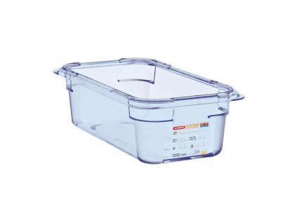 Araven ABS modrá GN 1/4 dóza na potraviny hĺbka 10cm