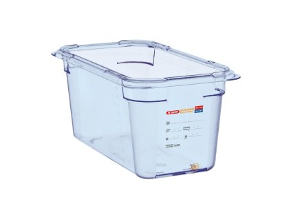 Araven ABS modrá GN 1/3 dóza na potraviny hĺbka 15 cm