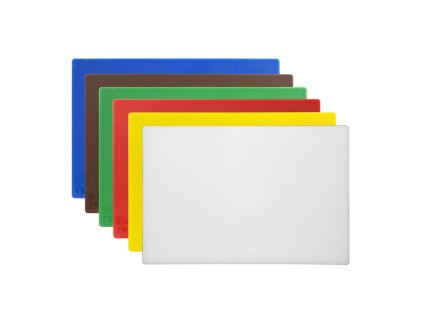 Hygiplas sada antibakteriálnych LDPE dosiek na krájanie 450x300x10mm (Sada 6 ks)