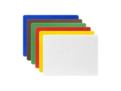 Sada malých LDPE dosiek na krájanie Hygiplas 300x225x10mm (6 kusov)