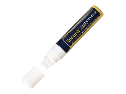 Securit zmazateľný kriedový popisovač biely 15mm