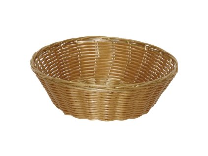 Okrúhle polyratanové stolové koše Olympia (6 kusov)