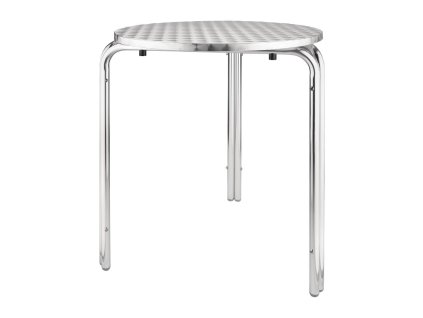 Bolero kruhový stohovateľný nerezový stôl 60cm