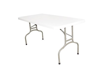 Bolero obdĺžnikový rozkladací stôl biely 152cm
