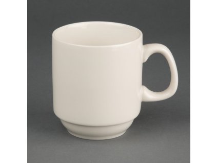 Olympia Ivory stohovateľný hrnček 285 ml (12 kusov)
