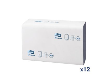 Tork Z-skladané uteráky, 1-vrstvové modré (12 kusov)