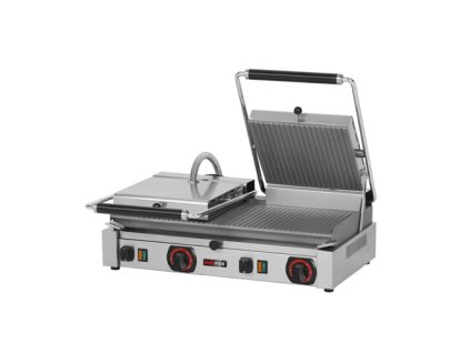 Gril kontaktný el. ryhovaný, 400V PD-2020R