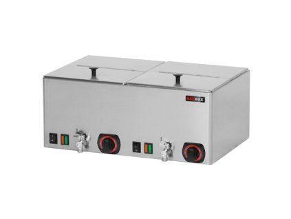 Ohrievač párkov dvojitý s ventilmi WEV-11