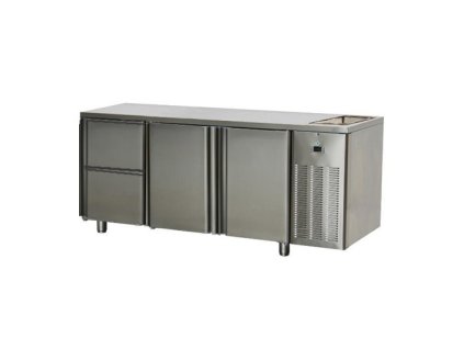 Stôl chladiaci s drezom, 2 x dvere, 2 x zás. SCH-3D-2D2ZDr