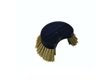 Kefa guľatá mosadzná