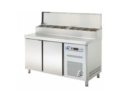 Stôl chladiaci snack, 2 x dvere RTPZ-135D