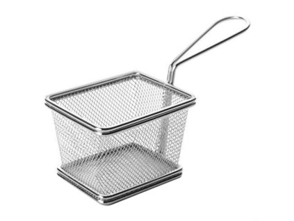 Košík servírovací nerez