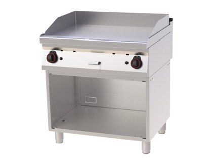 Platňa smažiaca plyn. hladká, 800/700 FTH-70/80G