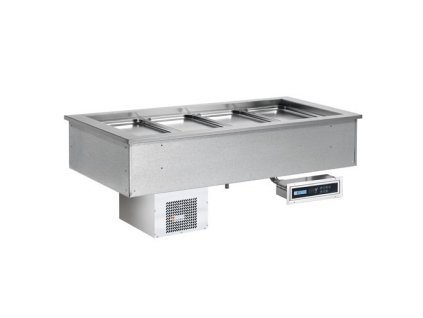 Vaňa chladiaca statická 3xGN1/1, DROP-IN GREEN + 3/DI