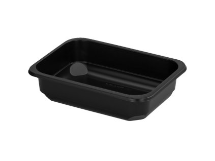 Miska polievková hranatá čierna 50 cl - 432 ks