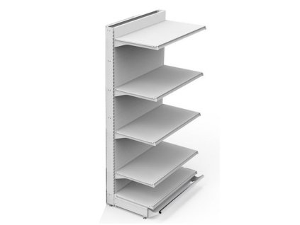 Regál obchodný 1000x500x2050 mm AMX