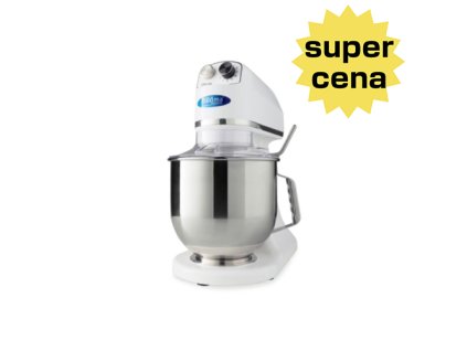 Maxima Stolový mixér - 7 l - do 2 kg cesta - biely