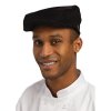 Chef Works plochá čepice černá