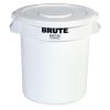 Rubbermaid kulatá nádoba Brute bílá 121l