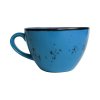Šálka na cappuccino z porcelánu, 0,285 l, modrá FINE DINE, Kolory Ziemi Iris (1ks)